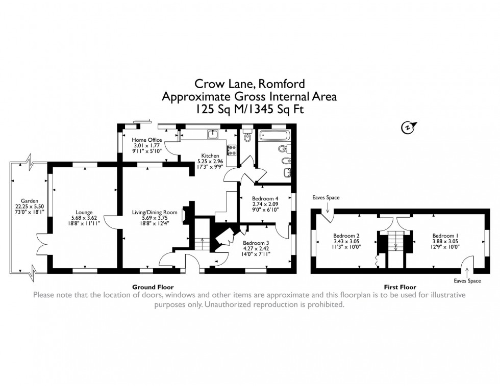 Floorplan for Crow Lane, Romford, RM7