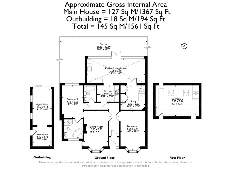 Floorplan for Abbs Cross Lane, Hornchurch, RM12