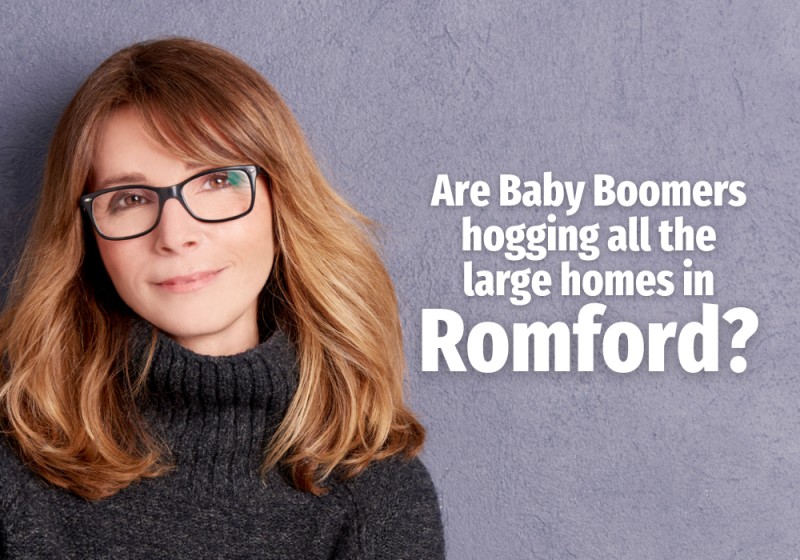 Romford Baby Boomers and their  34,335 Spare ‘Spare’ Bedrooms