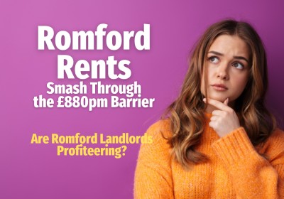 Romford Rents Smash  Through the £1,580 Barrier
