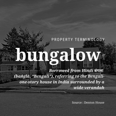 Bungalow.... Where did this name originate from?