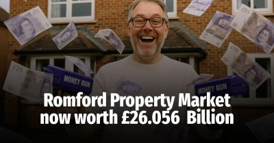 Romford’s Property Market Now Worth £26.056 Billion